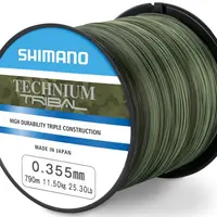 Shimano vlasec technium tribal pb camou-průměr 0,285 mm / nosnost 7,50 kg / návin 1250 m