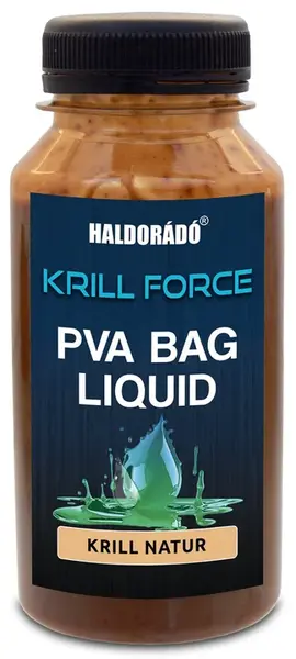 Haldorádó dip krill force pva bag liquid 180 ml - natur