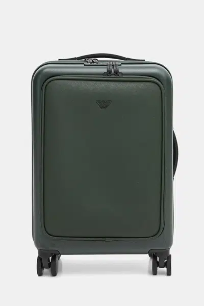 Kufr Emporio Armani zelená barva, EM004337 AF13666
