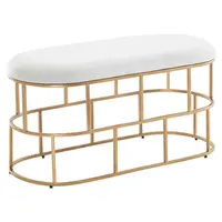 MID.YOU SEDACÍ LAVICE, barvy zlata, bílá, 90/46/38 cm