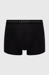 Boxerky Levi's pánské, černá barva, 37149.0632-jetblack