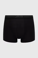 Boxerky Levi's pánské, černá barva, 37149.0632-jetblack