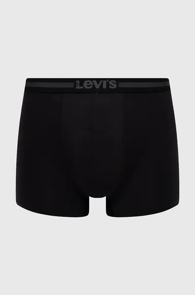 Boxerky Levi's pánské, černá barva, 37149.0632-jetblack