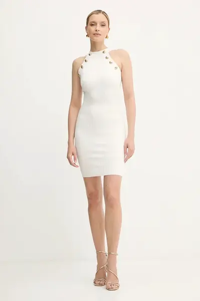 Šaty Marciano by Guess JANET béžová barva, mini, přiléhavé, 5YGK61 5881Z