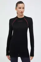 Funkční triko s dlouhým rukávem LA Sportiva Wool40 Aero černá barva