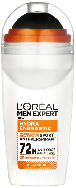 L'Oréal Paris Kuličkový antiperspirant Men Expert Hydra Energetic (Extreme Sport Anti-Perspirant) 50 ml