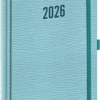 Denní diář Rivoli 2026, světle modrý