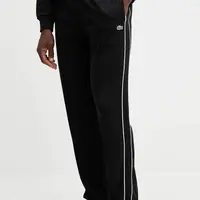 Tepláky Lacoste zelená barva, XH1412