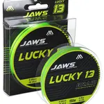 Mikado splétaná šňůra jaws lucky 13 fluo zelená 150 m - 0,12 mm 10 kg