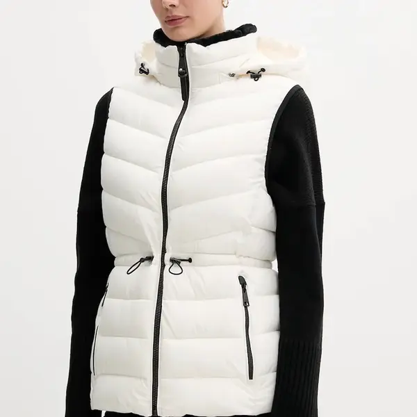 Vesta Dkny béžová barva, zimní, DLEMPS56
