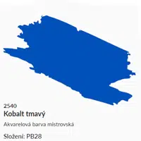 Akvarelová barva Umton 2,6ml – 2540 kobalt tmavý