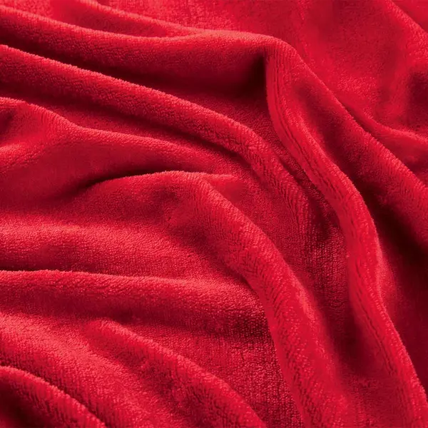 Napínací prostěradlo mikroplyš červené 180 x 200 cm