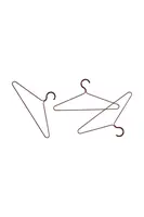 Sada věšáků HAY Colour Hanger 23 x 43 cm 3-pack vínová barva