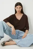 Svetr Medicine dámský, hnědá barva