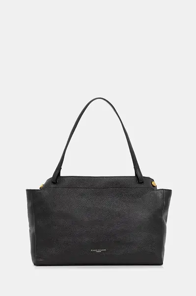 Kožená kabelka Gianni Chiarini OTTAVIA černá barva, BS.11377.GRN