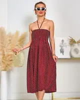 Resti Women's knee-length polka dot dress