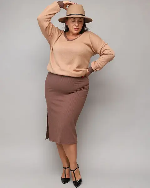 Resti Casual women's set in brown