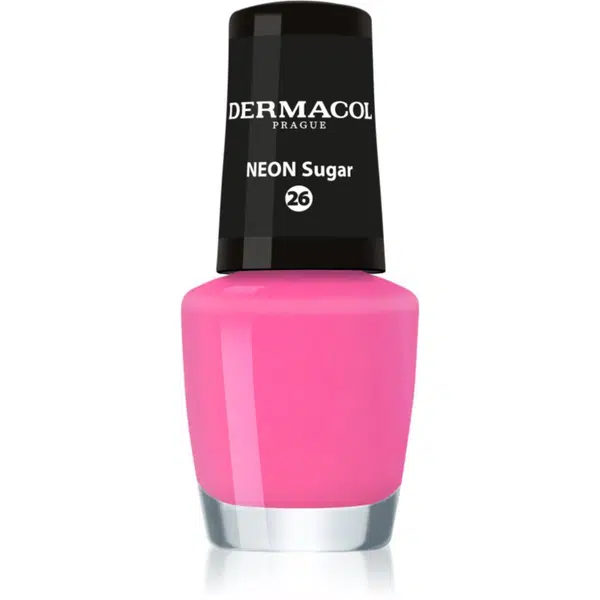 Dermacol Neon neónový lak na nechty odtieň 26 Sugar 5 ml