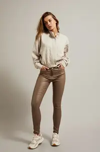 Marisse Women's Trousers Z-Sp-4525 Coffee