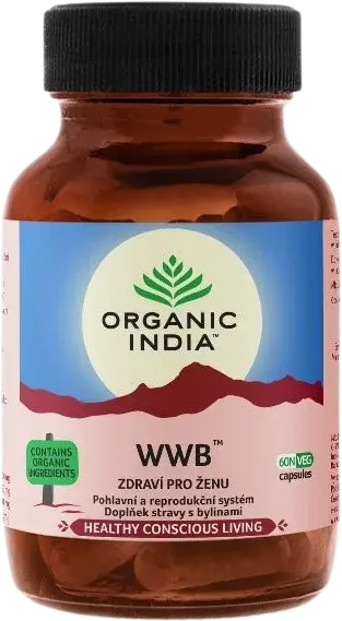 ORGANIC INDIA Zdravie pre ženu bio 60 kapsúl