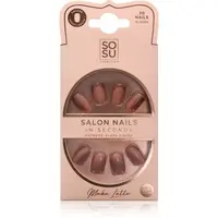 SOSU Cosmetics Salon Nails umelé nechty odtieň Mocha Latte 30 ks