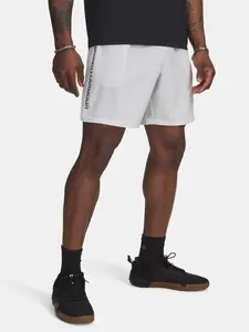 Men's shorts Under Armour UA Tech Woven Wordmark Short-GRY - Men's