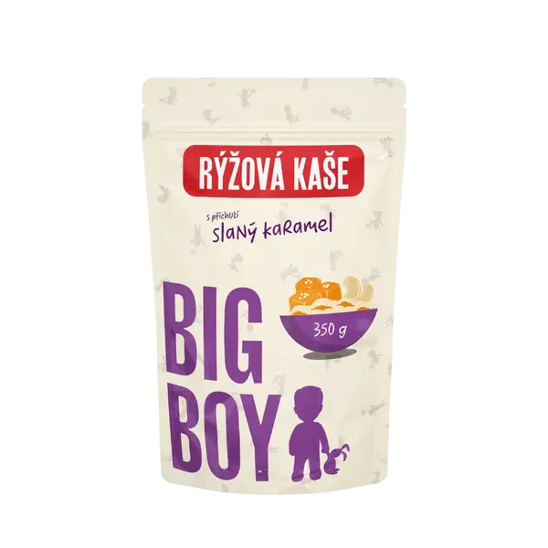 BIG BOY® Rýžová kaša Sweet and Salty EKO varianta 350 g