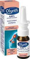 OLYNTH 0,05 % nosová roztoková aerodisperzia na liečbu nádchy u detí od 2 rokov, 10 ml
