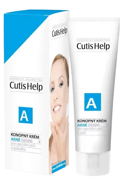 CUTISHELP AKNÉ Konopný krém denný pri akné 30 ml