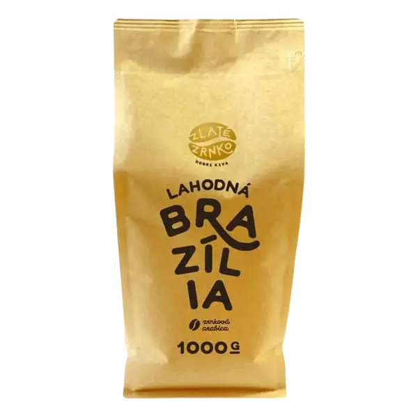 ZLATÉ ZRNKO Káva Brazília zrnková 1000 g