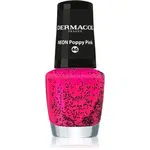 Dermacol Neon neónový lak na nechty odtieň 46 Poppy Pink 5 ml