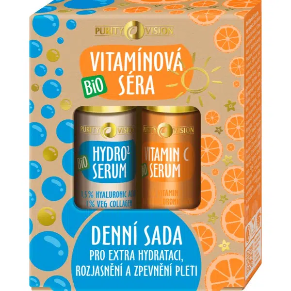 Purity Vision BIO Vítamínová séra darčeková sada na deň