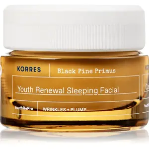 Korres Black Pine Primus nočný pleťový krém proti príznakom starnutia 40 ml
