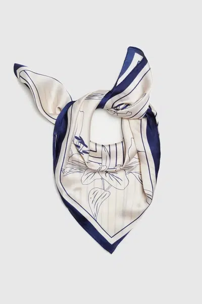 Marisse Women's Scarf L-Sz-4616 Navy