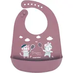 Canpol babies Bonjour Paris Bibs podbradníček Pink 1 ks