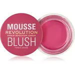 Revolution Mousse lícenka odtieň Blossom Rose Pink 6 g
