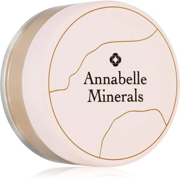 Annabelle Minerals Matte Mineral Foundation minerálny púdrový make-up pre matný vzhľad odtieň Golden Fair 4 g