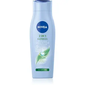 NIVEA 2in1 Care Express Protect & Moisture šampón a kondicionér 2 v1 250 ml