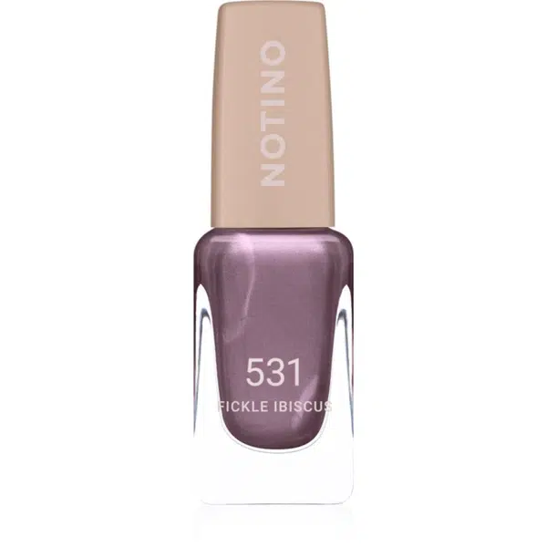 Notino Gel Effect Nail Polish lak na nechty s gélovým efektom 531 Fickle Ibiscus 10 ml