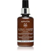 Apivita Cleansing Milk Face & Eyes čistiace mlieko 3 v 1 na tvár a oči 200 ml