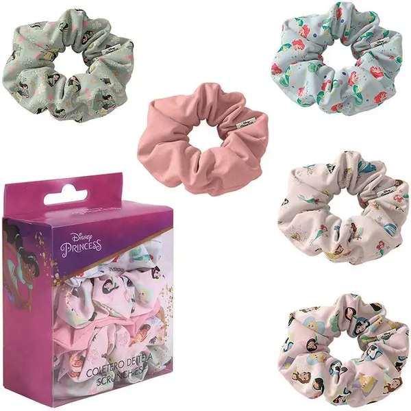 Disney Princess Scrunchies gumička do vlasov 5 ks