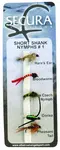 Secura flyfishing mušky short shank nymphs #1 5 ks