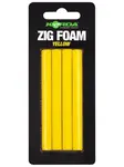 Korda pěnové válečky zig foam - žlutá