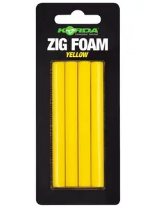 Korda pěnové válečky zig foam - žlutá