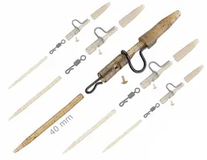 Zfish závěsky heavy duty clip complete pin set 40 mm 5 ks