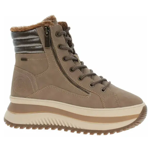 Dámská kotníková obuv s.Oliver 5-26238-43 taupe 39