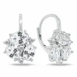 Brilio Silver Okouzlující stříbrné náušnice s čirými zirkony EA1182W