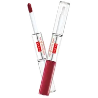 PUPA Milano Dlouhotrvající tekutá rtěnka Made To Last Lip Duo (Liquid Lip Colour) 2 x 4 ml 005 Deep Ruby