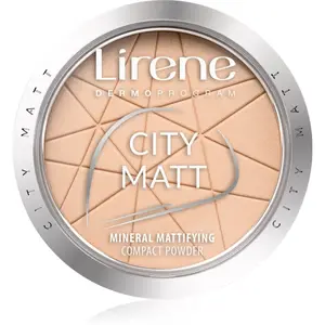 Lirene City Matt matující pudr odstín 02 Natural 9 g