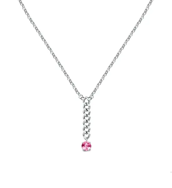 Morellato Okouzlující ocelový náhrdelník s krystaly Poetica SAUZ28